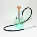 WOYU wholesale portable plastic acrylic sheesha smoking shisha led light hookah